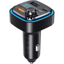 FM-трансмиттер XO BCC08 MP3 5V/3.1A Car Charger with Ambient Light (BCC08): Производитель XO