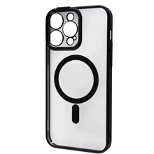 Чохол для iPhone Baseus Glitter Case with MagSafe Black (ARMC021001) для iPhone 14 Plus: Колір черный