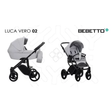 Универсальная коляска 2 в 1 Bebetto LUCA VERO (02) серый (503.34.18.002): Тип коляски универсальная коляска (2-в-1)