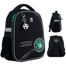 Рюкзак каркасный Kite K24-555S-9 Education 555 Football (K24-555S-9): Возрастная группа от 6 до 10 лет