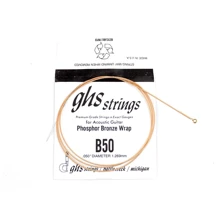 Струна для гитар Одиночная струна для акустической гитары GHS Strings B50: Тип Струна