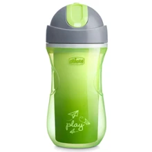 Поильник Chicco непроливайка с трубочкой Sport Cup 266 мл нейтральная (06991.30): Производитель Chicco