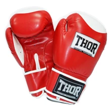 Перчатки боксерские THOR COMPETITION 14oz /PU /красно-белые: undefined undefined