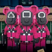 Конструктор YKO Игра в кальмара P1006 на 1420 деталей: Производитель YKO
