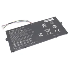 Батарея для ноутбука Acer AP16L5J SF514-52T 7.4V Black 4350mAh OEM (87680): Емкость, мАч 4350