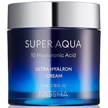 Missha Super Aqua Ultra Hyalron Cream Увлажняющий крем для лица 70 ml: Пол Для женщин