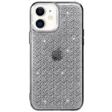 Чехол для iPhone TPU Case Shine Gray for iPhone 12 / 12 Pro: Цвет серый