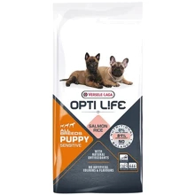 Сухий корм Opti Life Puppy Sensitive Лосось для цуценят всіх порід 12.5 кг (59764): Тип Сухой корм
