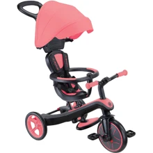 Велосипед детский Globber Explorer Trike 4в1 Deluxe Play розовый (634-110): Тип 3х колесный велосипед