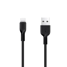 Кабель Hoco USB Cable to USB-C X13 Easy Charged 1m Black: Тип USB Cable - USB-C