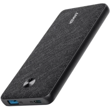 Внешний аккумулятор ANKER Power Bank PowerCore Slim 10000mAh PD Black (A1231H11): Количество USB 2