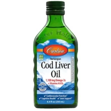 Carlson Labs Cod Liver Oil 250 ml (CAR-13610): Тип Омега 3