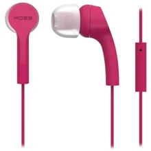 Навушники Koss KEB9i Pink (192584.101): Тип конструкції внутрішньоканальні