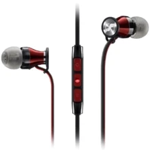 Навушники Sennheiser Momentum in-ear M2 IEg Black: Тип конструкції вакуумні