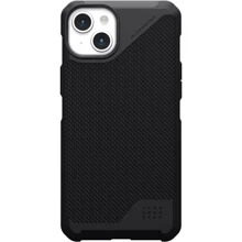 Чохол для iPhone Urban Armor Gear UAG Metropolis LT Magsafe Kevlar Black (114315113940) для iPhone 15: Колір черный