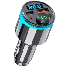 Зарядное устройство Proove Car Charger USB+USB-C FM Launcher Nexus PD+QC3.0 30W Black (FMNX30110001): Особенности USB-C, Быстрая зарядка, Power Delivery (PD)
