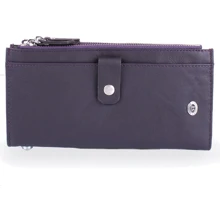 Жіночий гаманець ST Leather Accessories темно-фіолетовий (NST420-violet): Стать жіночий