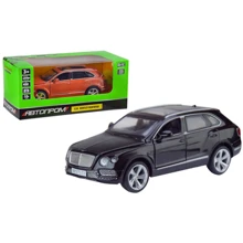Машинка металлическая Bentley Автопром Bentayga черная (68369): Тип Готовая модель
