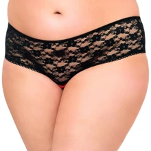 Женские стринги SoftLine String 2470 Plus Size, XXL (black): Для кого Для женщин
