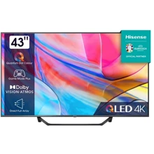 Телевизор Hisense 43A7KQ: Тип QLED-телевизоры