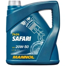Моторна олія Mannol SAFARI 20W-50, 4л (MN7404-4): Тип напівсинтетичне