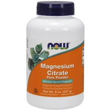NOW Foods Magnesium Citrate Powder 227 g /76 servings/ Pure: Тип Магний + Калий