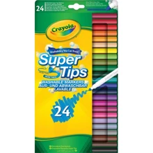 CRAYOLA Набір фломастерів CRAYOLA Washable 24 шт (256337.024): Тип Смываемые