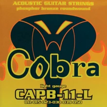 Струна для гитар Струны для акустической гитары Cobra CAPB-11-L: Тип Комплект струн