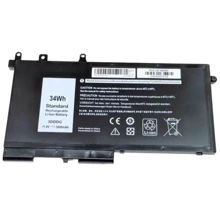 Батарея для ноутбука Dell 3DDDDG Latitude E5580 11.4V Black 3000mAh OEM: Ємність, мАг 3000