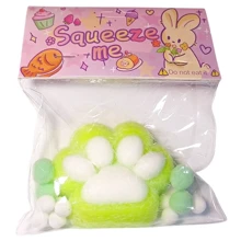 Антистрес Bambi Сквіш М'які лапки Kuromi SKC-805 (Green) 7 см: Тип Фигурка-антистресс