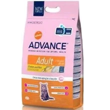 Корм для кошек Advance Cat Chicken & Rice с курицей и рисом 0.4 кг: Тип Сухой корм
