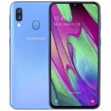 Смартфон Samsung Galaxy A40 4/64Gb Blue Approved Витринный образец: Причина уценки Как новый (витринный образец): смартфон выглядит и функционирует как новый. Смартфон полностью протестирован по программе Approved, все функции работают корректно
