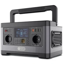 Зарядная станция FlashFish P63 520Wh 500W: Емкость аккумулятора, Вт/ч 520