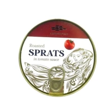 Килька Amberfish Roasted Sprats в томате 240г: Вес нетто 240 г