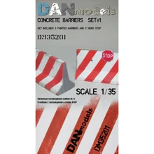 Бетонные заграждения DAN models (набор №1) (DAN35201): Производитель DAN models