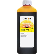 Чернила Barva Epson E69, 1 л, yellow (E69-773): Цвет Yellow