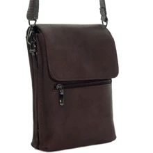 Чоловіча сумка планшет Borsa Leather коричнева (104333-brown): Стать Чоловік