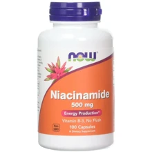 NOW Foods Niacinamide 500 mg Capsules 100 caps: Тип Витамин B
