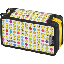 Пенал с наполнением 31 предмет Herlitz Triple Smileyworld Faces (50015412): Год выпуска коллекции 2018