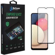 Аксессуар для смартфона BeCover Tempered Glass Black for Samsung A037 Galaxy A03s (706776): undefined undefined