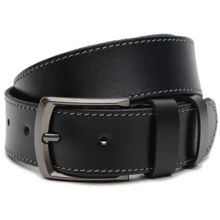 Мужской ремень Borsa Leather черный (V1115GX38-black): Пол Мужской
