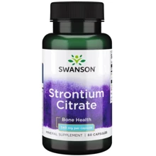 Swanson Stronium Citrate 340 mg Цитрат стронция 60 капсул: Форма выпуска Капсулы