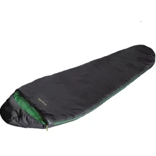 Спальний мішок High Peak Lite Pak 800 / +8°C (Left) Black/green (922673): Тип кокон