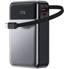 Зовнішній акумулятор Acefast Power Bank 20000mAh M21 65W Black/Gray: Ємність батареї, мАг 20000