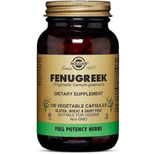 Solgar Fenugreek 100 veg caps Пажитник: Форма выпуска Капсулы