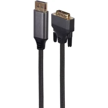 Кабель и переходник Cablexpert DisplayPort DVI Full HD 60 Гц 1.8 м (CC-DPM-DVIM-6): Тип кабель