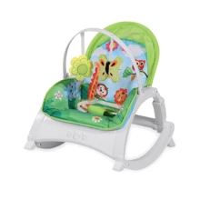 Шезлонг-Качели Lorelli ALEX WITH TABLE (jungle green): Тип шезлонги