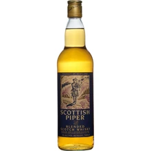 Вискі Scottish Piper Finest витримка 3 роки 40% 0.7 л (YL5021692400102): Об'єм, л 0.7
