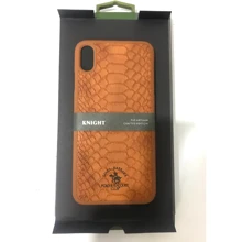 Чехол для iPhone Polo Knight Brown (SB-IP6.5SPKNT-BRW) for iPhone Xs Max: Цвет коричневый