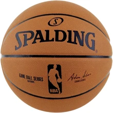 Мяч для игры Spalding NBA Game Ball Replica баскетбольный размер 7 оранжевый (NBA-GMBL-RP_7): Вид Баскетбольные